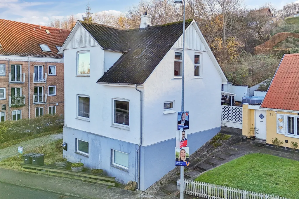 Vue aérienne - Villa with Garden near Vejle