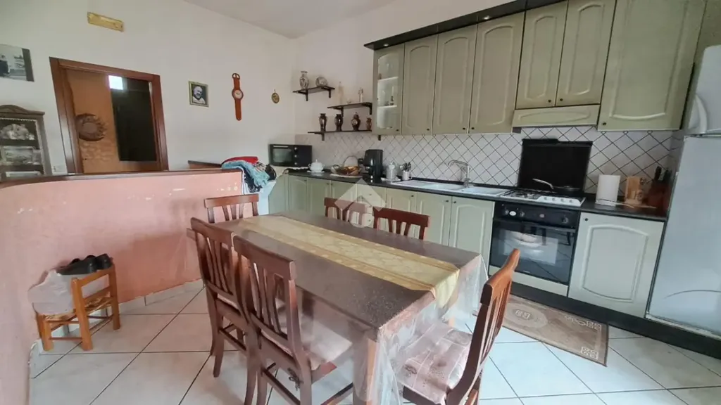 Kitchen - Three-Bedroom Apartment with Fireplace in San Marcellino