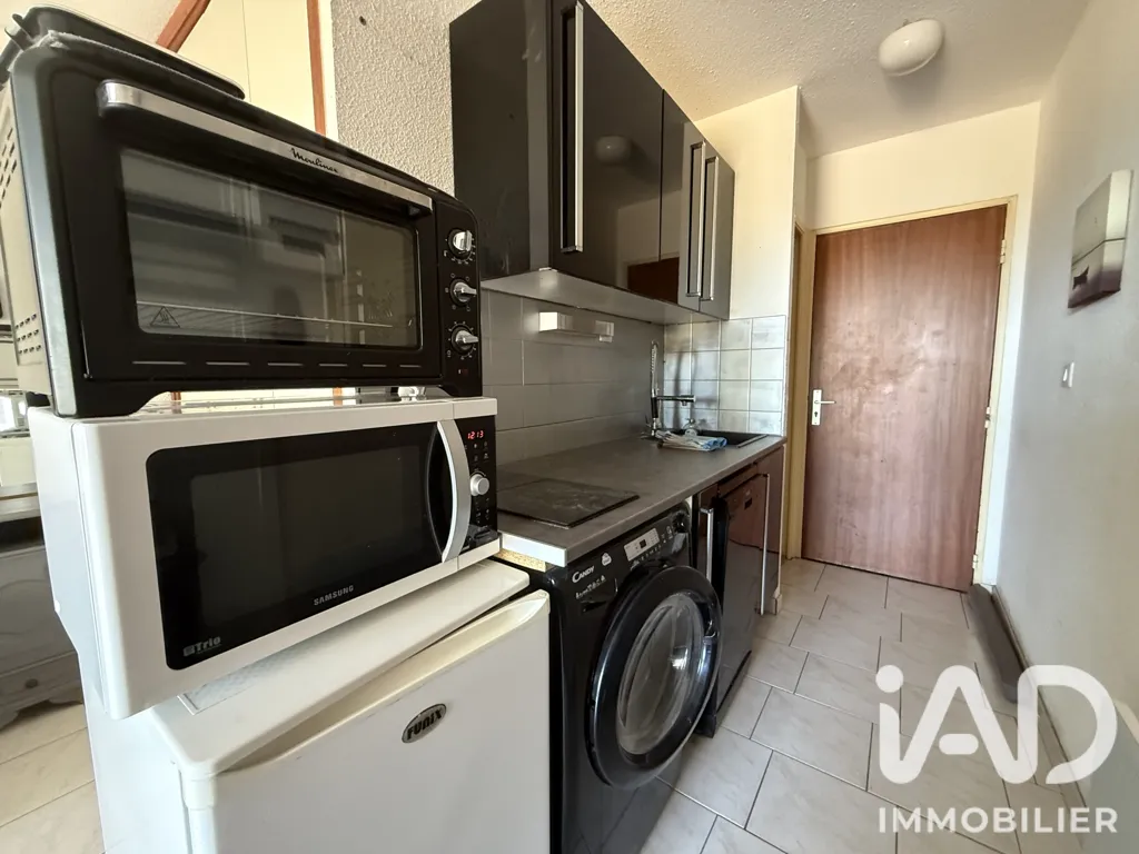 Cucina - Studio with Sea View in Le Barcarès