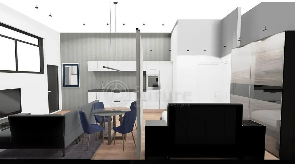 Studio with A/C in Garrido Sur