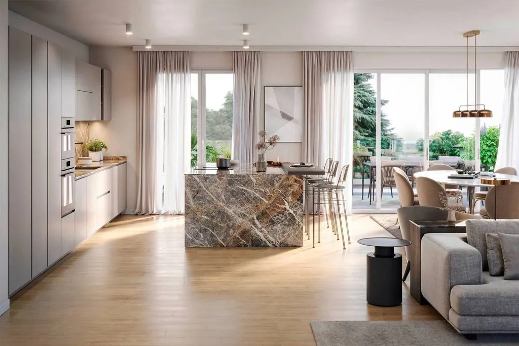 Séjour - Luxury Penthouse with 360° View in Monza