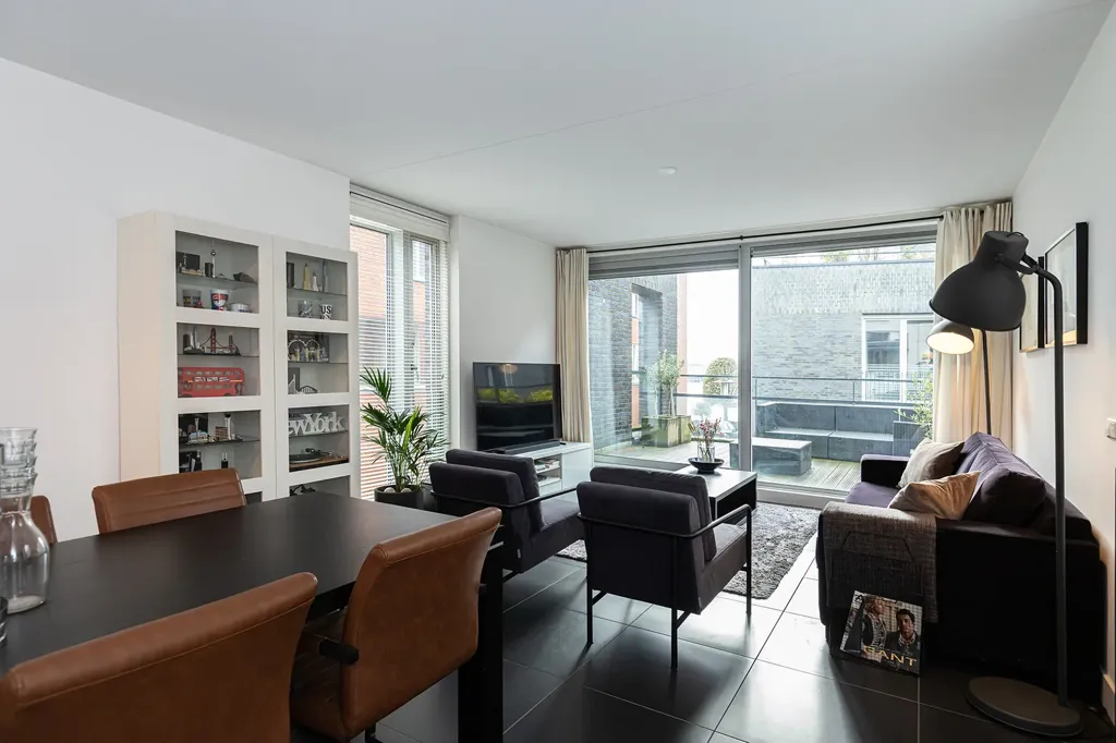 Salle à manger - Modern Apartment with Terrace in Papendrecht