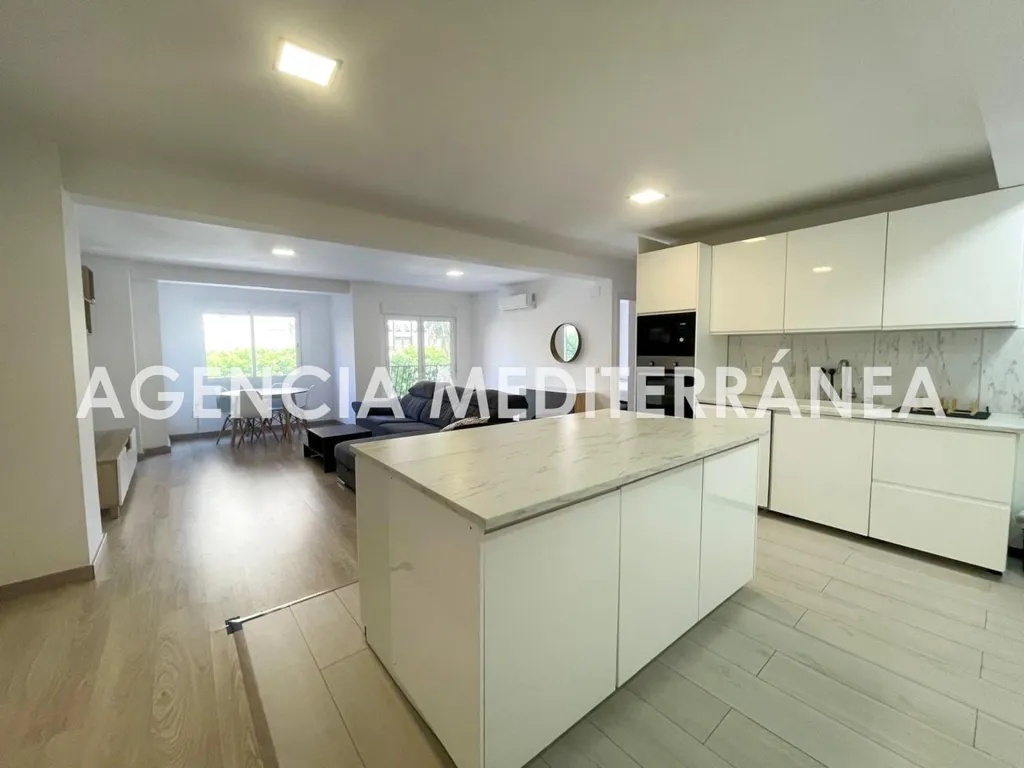 Köök - Luxury Apartment with Balcony in Valencia
