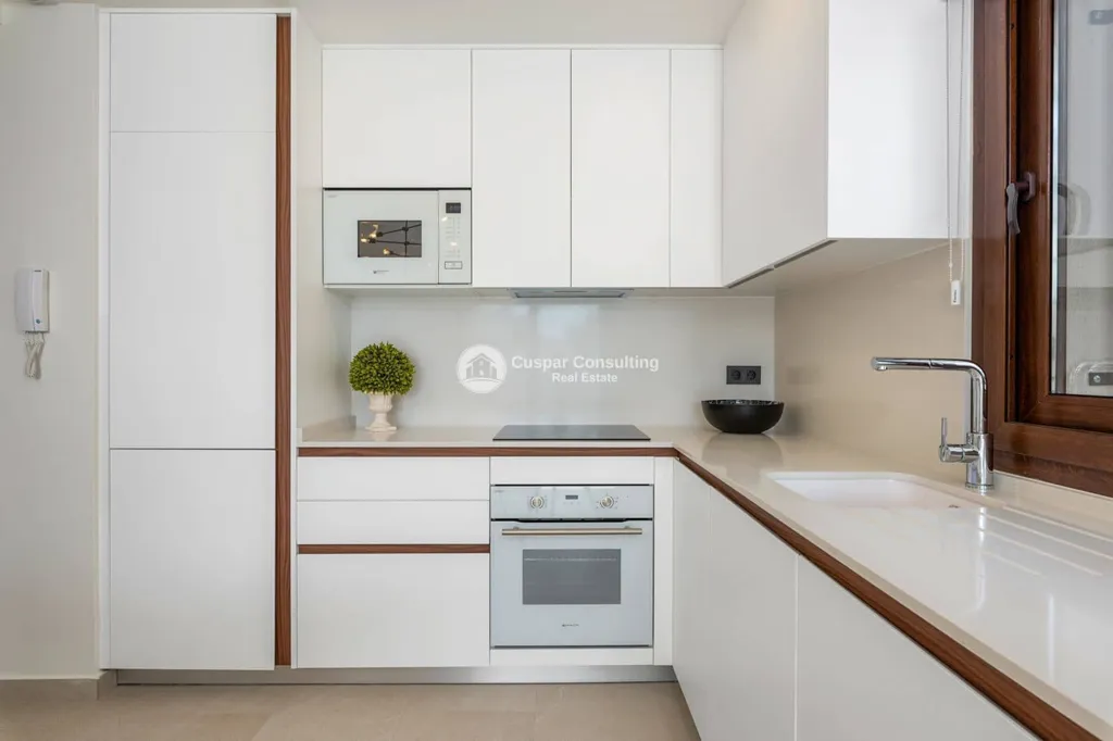 Cuisine - Penthouse with Mountain Views in Torrevieja