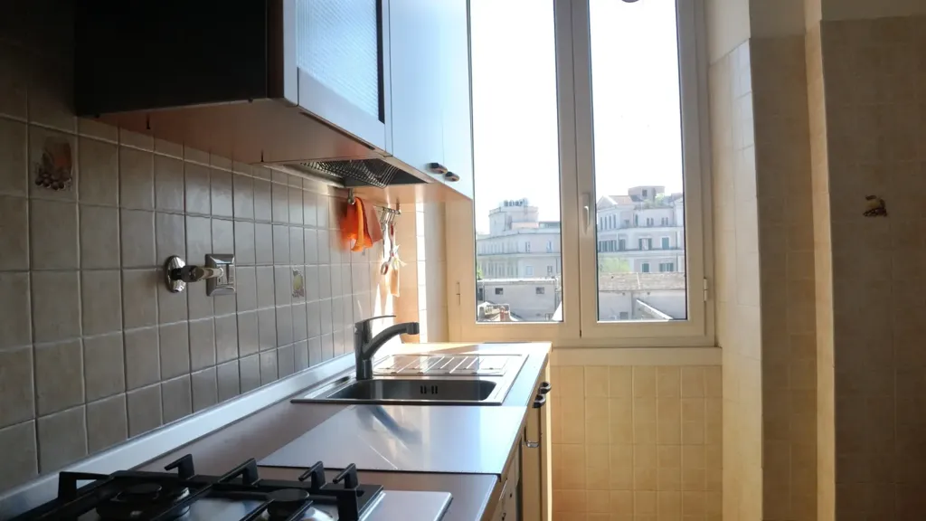 Köök - Luxury Flat with Balcony in Rome