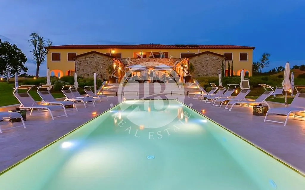 Piscina - Luxury Villa with Panoramic Pool in Manciano, Tuscany