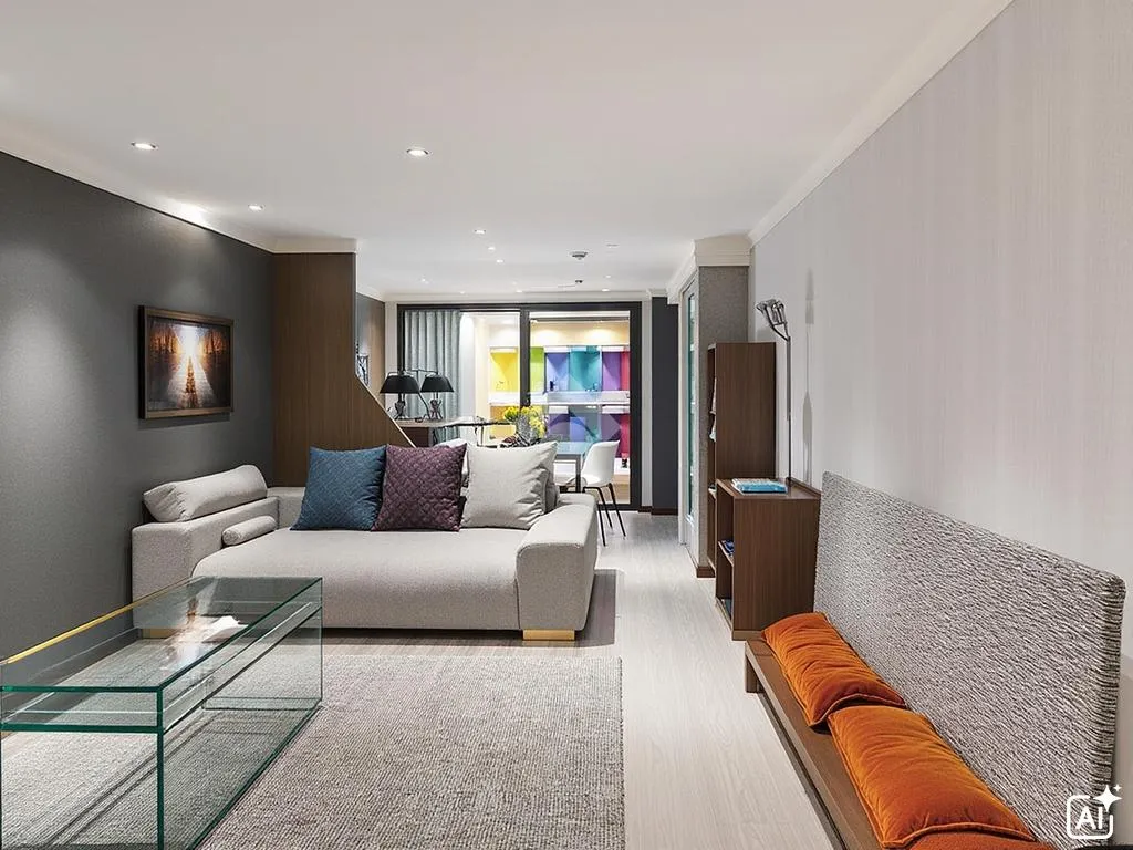Elutuba - Two-Bedroom Apartment in Sorisole