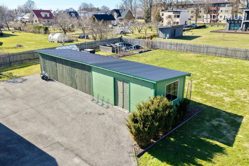 Vue aérienne - Spacious Stone House with Garden in Põltsamaa