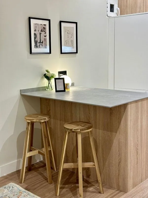 Cucina - Furnished Flat with Air Conditioning in Prosperidad