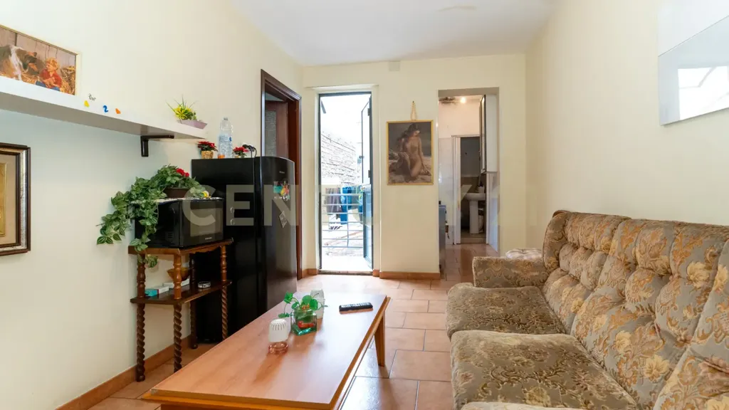 Séjour - Duplex Apartment with Balcony in Catania Centre