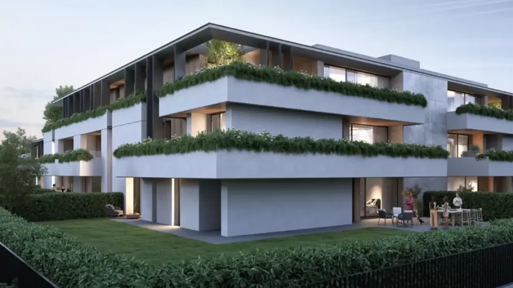 Exterior - Two-Level Apartment with Garden in Montebelluna