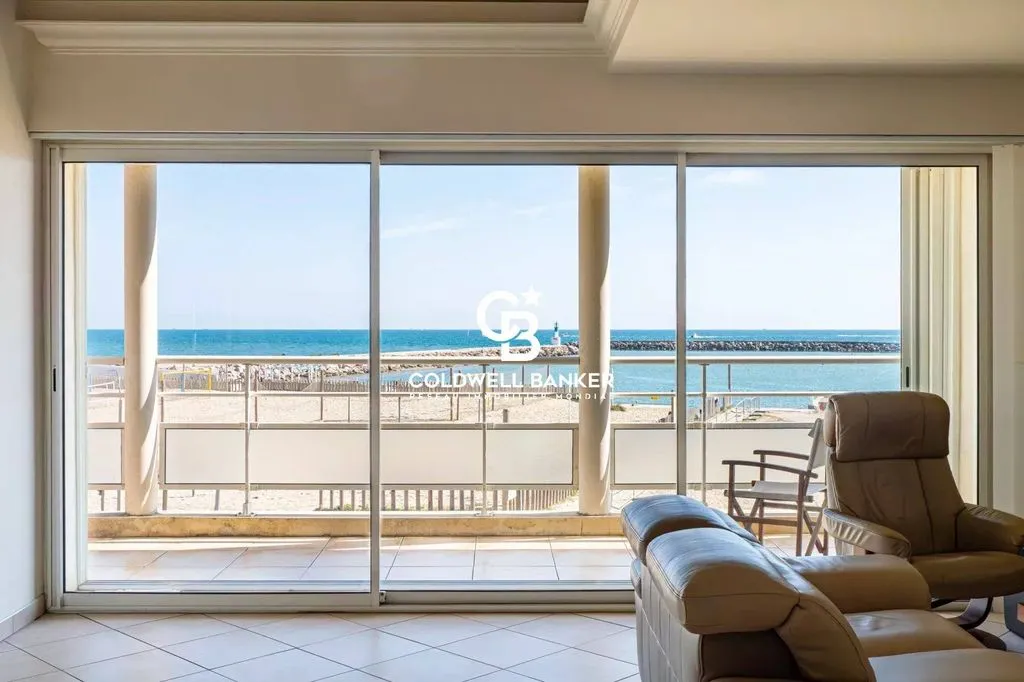 Living Room - Luxury Villa with Sea View in Carnon-Plage