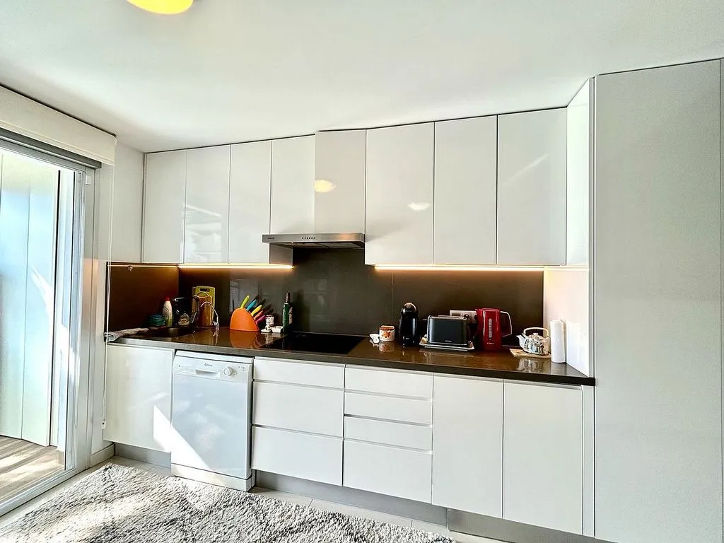 Köök - Twin-bedroom Apartment with Pool in Torrevieja