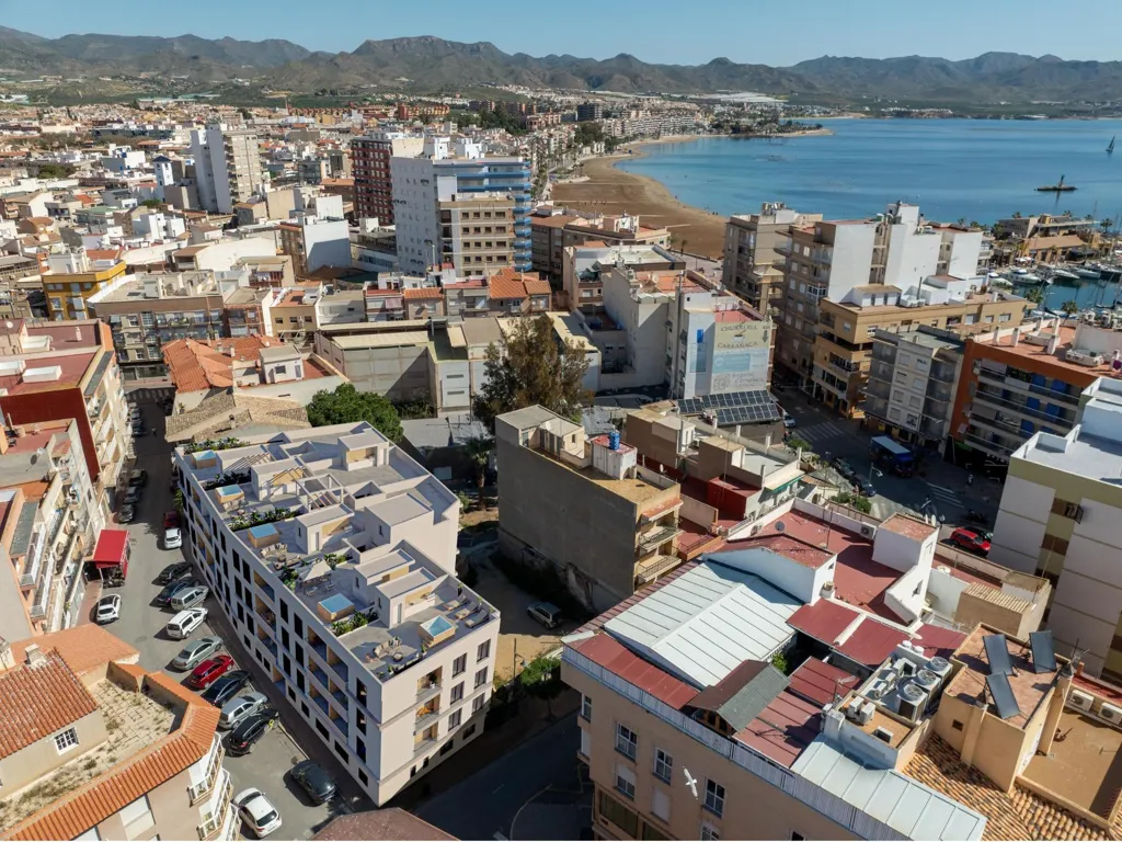 Modern Flat with Sea View in Puerto de Mazarrón