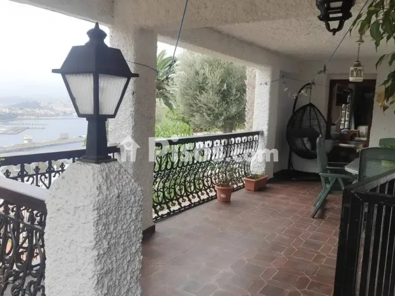 Terrace - Chalet with Pool on Carretera de San Antonio