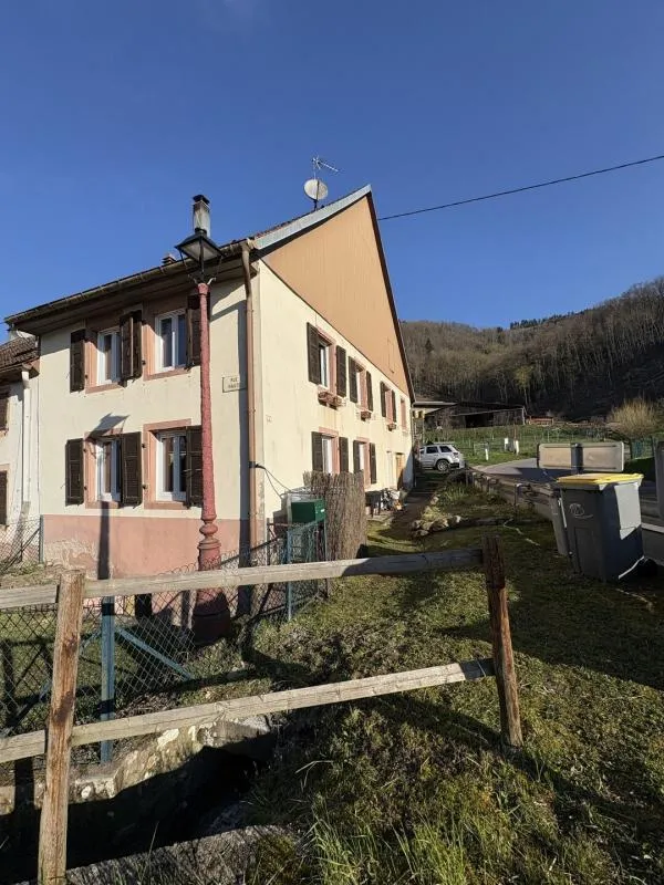 Extérieur - Maison de Campagne Rénovée avec Jardin à Steige