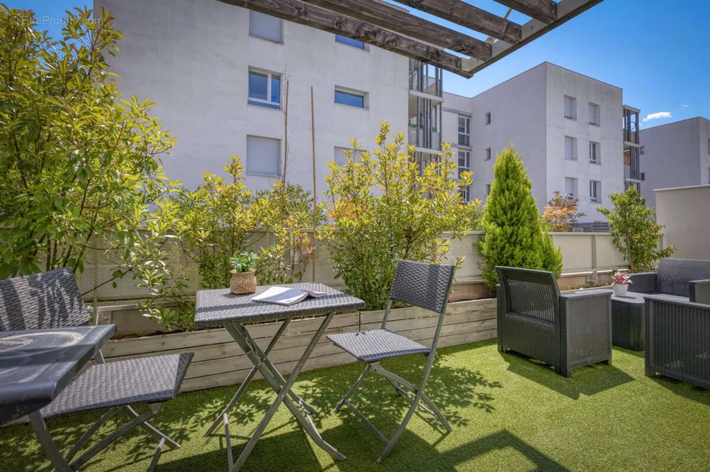 Terrasse - Appartement Duplex avec Terrasses à Grenoble