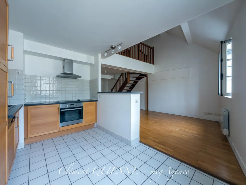 Cucina - Duplex with Sea View in Dieppe Centre