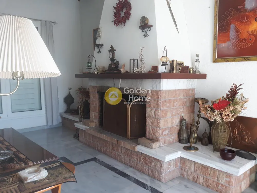 Séjour - Villa with Sea View in Koropi