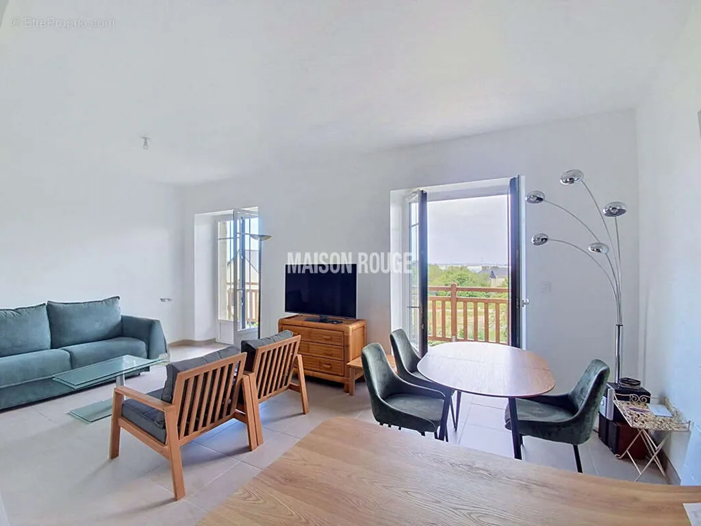 Séjour - Appartement vue mer avec balcon à Saint-Cast-le-Guildo