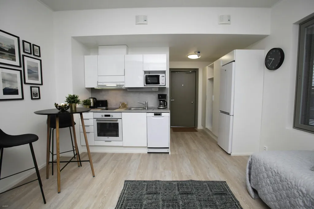 Cucina - Compact Studio with South Balcony in Vantaa
