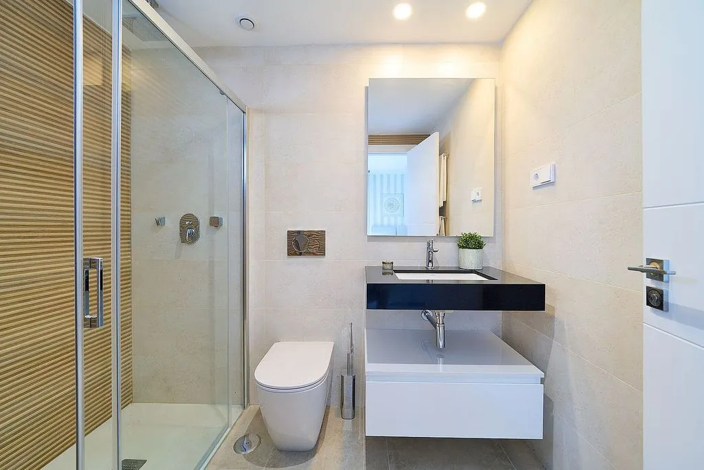 Salles de bain - Apartment with Pool and Terrace in Estepona