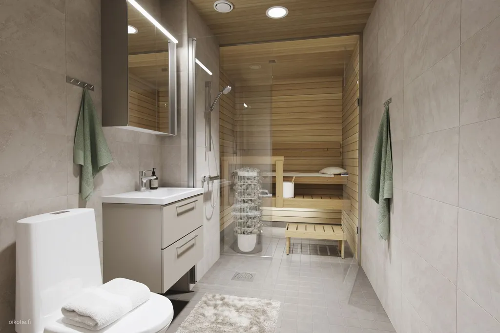 Bagni - Modern Apartment with Balcony in Tampere