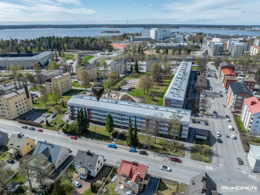 Vista aerea - Modern Flat with Balcony in Vaasa