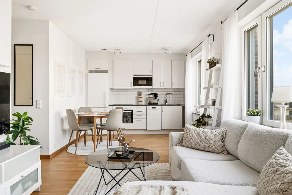 Elutuba - Modern Flat with Open Plan in Åby, Mölndal