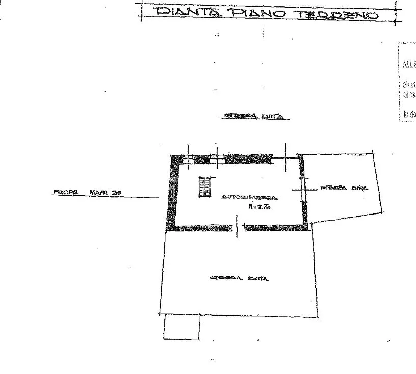 Plan - Rustic House with Panoramic View in San Sebastiano da Po