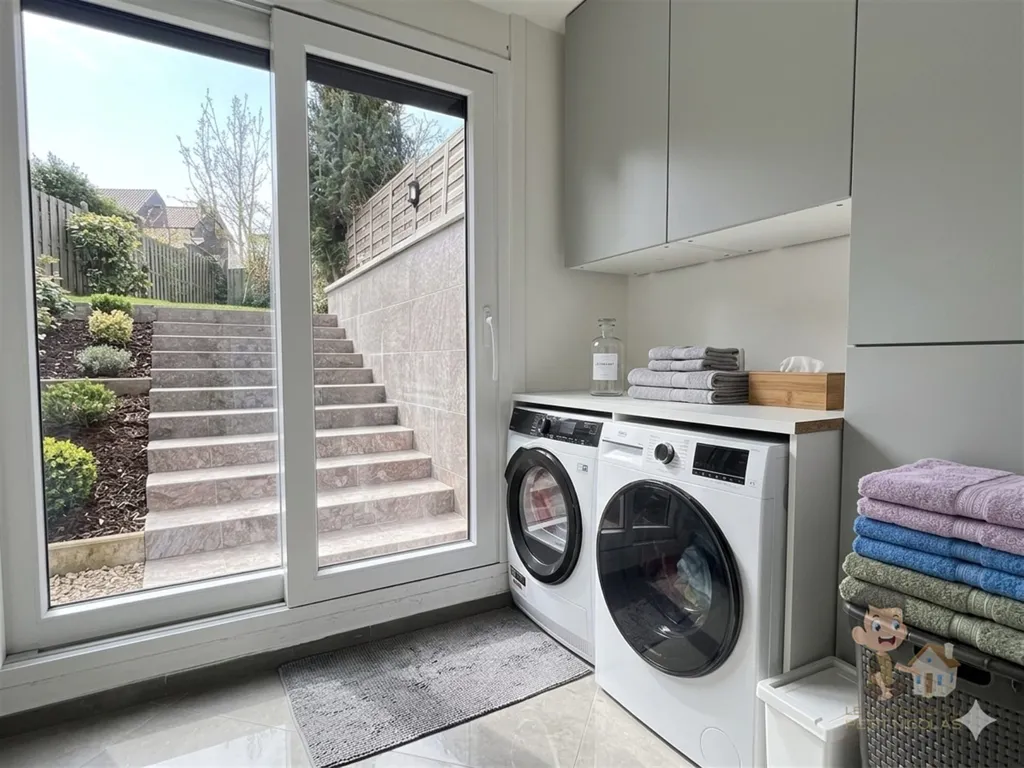 Pesuköök - Charming House with Garden in Vilvoorde
