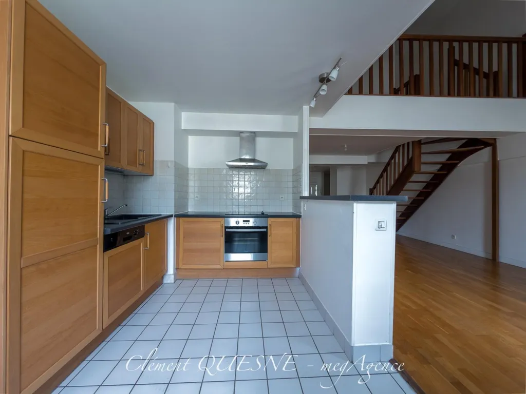 Cucina - Duplex with Sea View in Dieppe Centre