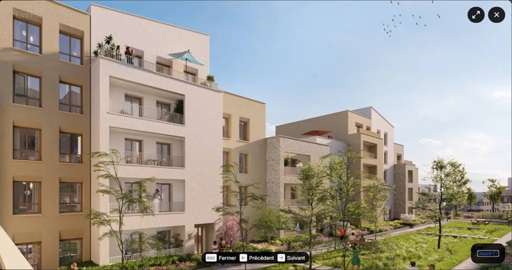 Appartements Neufs avec Jardin à Orly