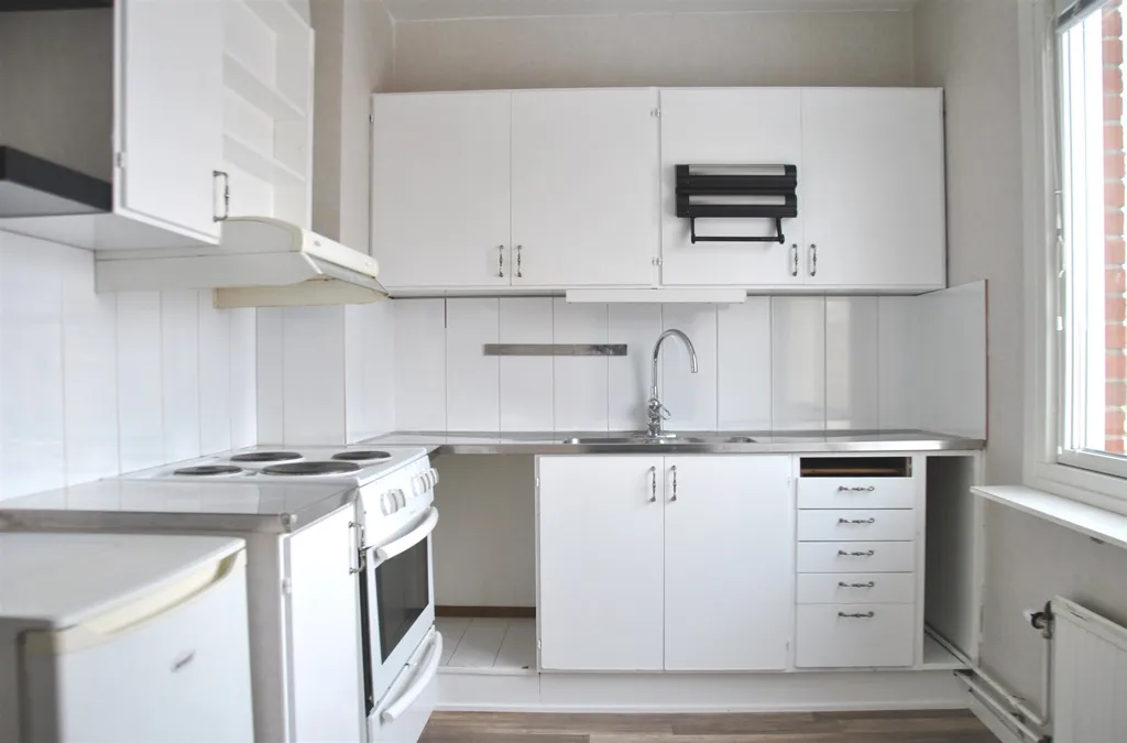 Cuisine - Studio Flat with Balcony in Hyveln