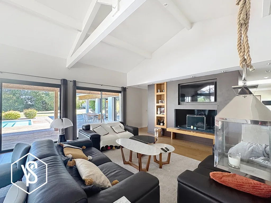 Soggiorno - Architect's Villa with Pool near Saint-Orens