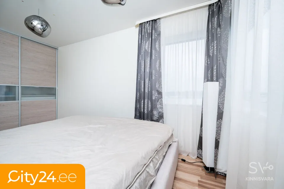 Camere da letto - Modern Terraced House with Balcony in Pärnamäe