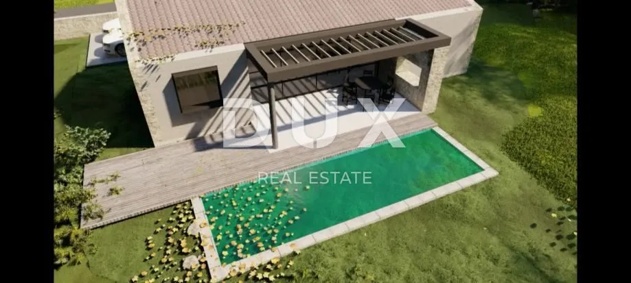 Building Plot with Pool in Krnica, Istra