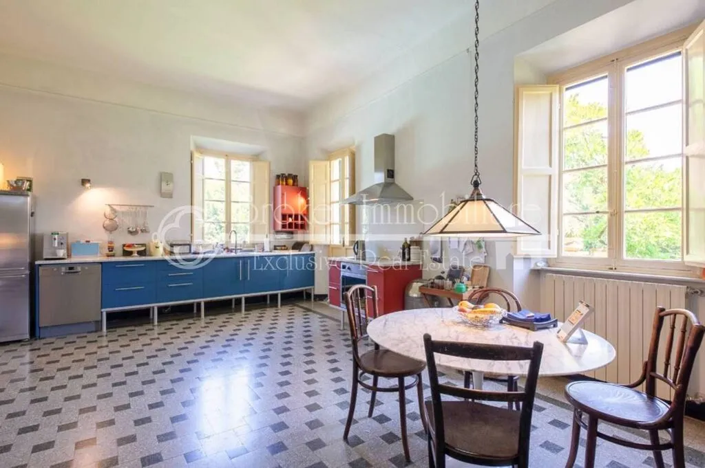 Köök - Historic Villa with Pool near Lucca