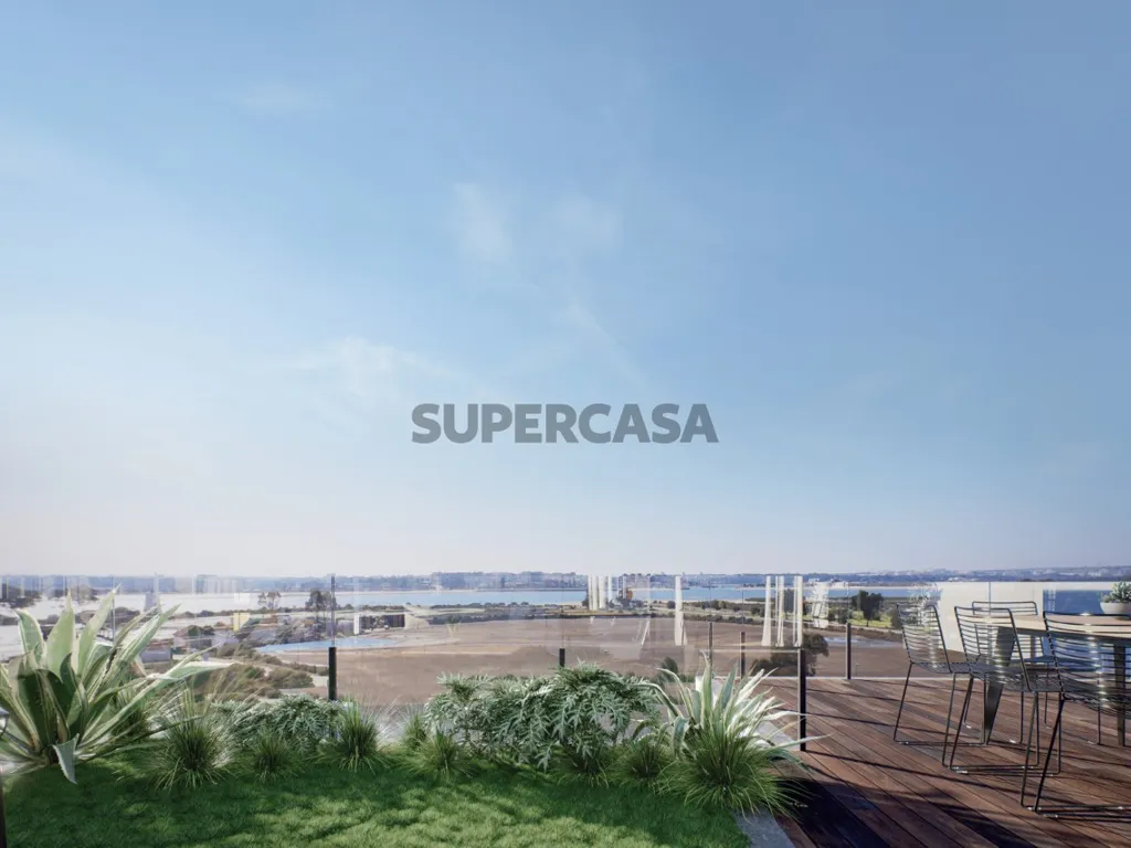 Terrass - Modern Apartment with River View in Barreiro
