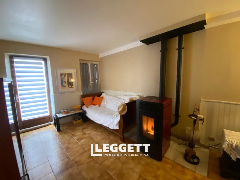 Soggiorno - Charming Townhouse with 3 Bedrooms in Châteaumeillant