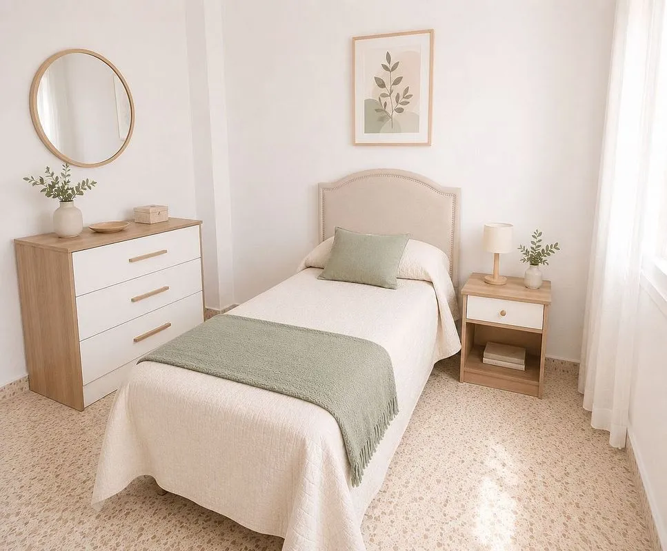 Chambres - Apartment with Terrace in Santa Paula