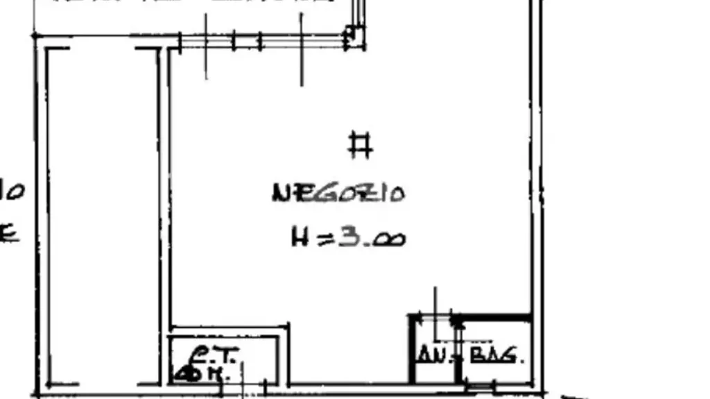 Planimetria - Office Space with Balcony in Marmirolo