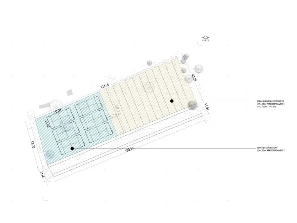 Floor Plan - Development Land with Residential Potential in Sesimbra