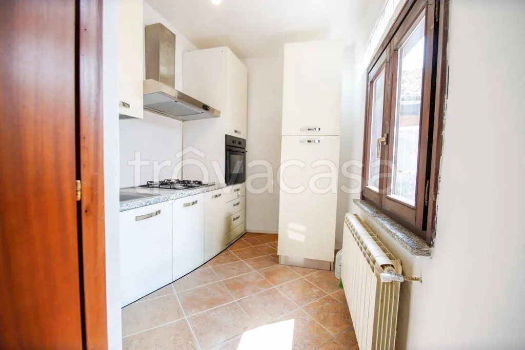 Cuisine - Terraced House with Vaulted Ceilings in Feletto