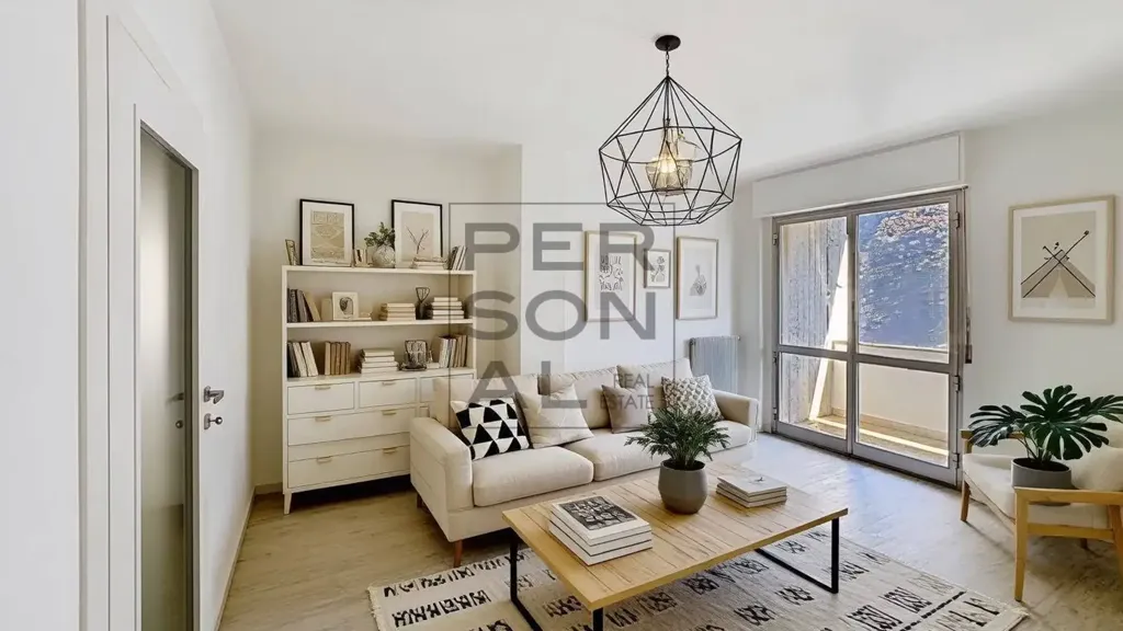 Séjour - Apartment with Balcony in Gardolo, Trento