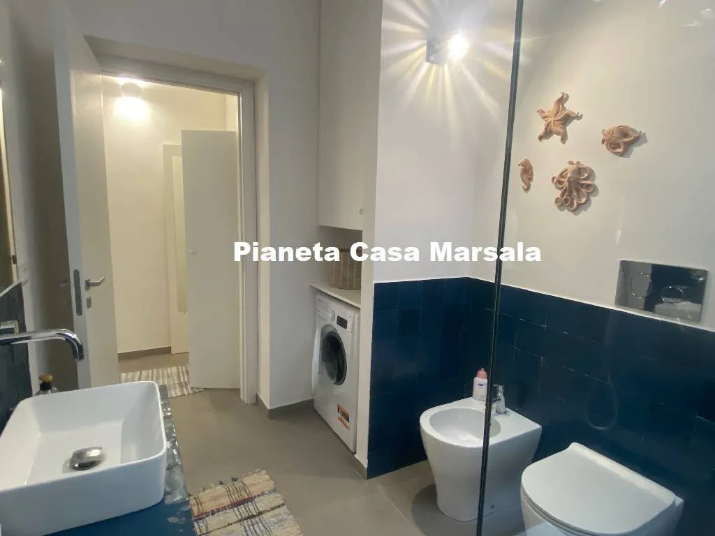 Salles de bain - Semi-detached Villa with Sea View in Marsala