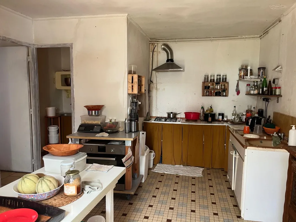 Cucina - Charming House with Orchard in Beaumont-Du-Perigord
