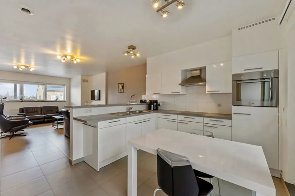 Cucina - Duplex Apartment with Veranda in Riemst