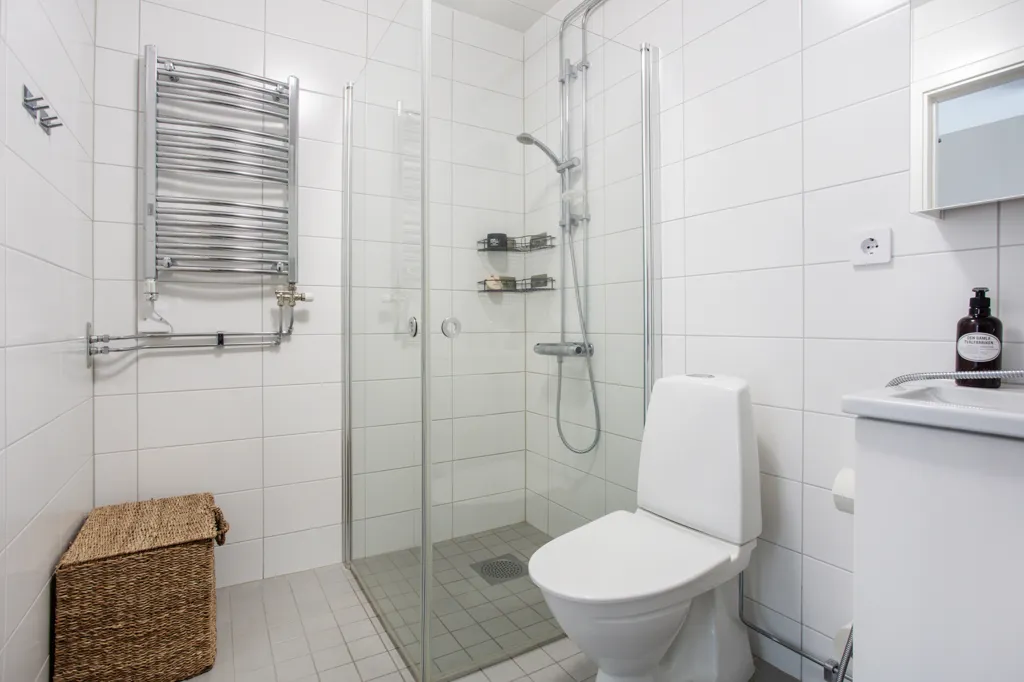 Salles de bain - Apartment with Balcony in Mölndal Centre