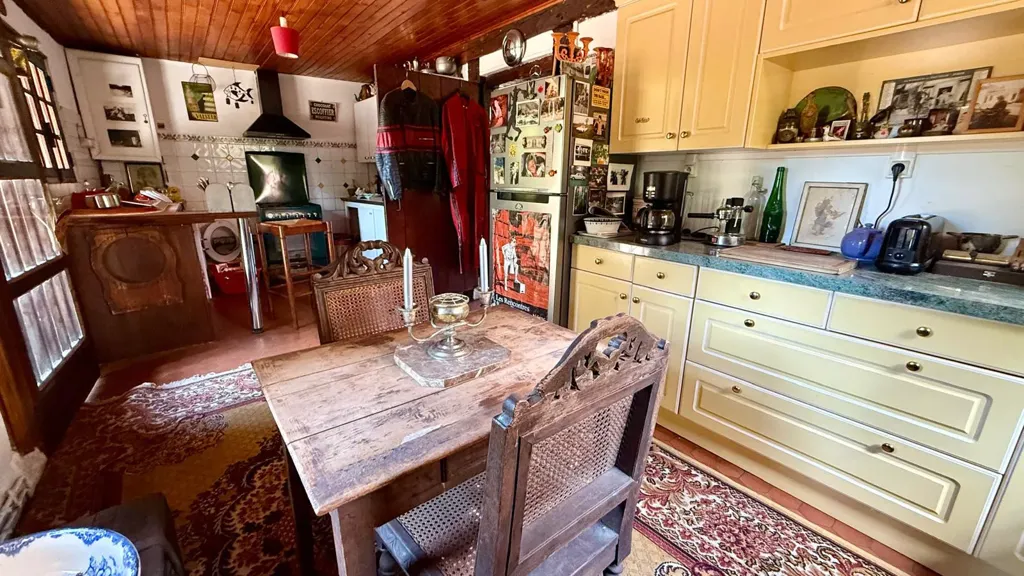 Cucina - Landaise House with Gîte in Calen